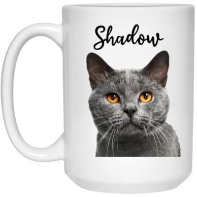 15 oz. White Mug