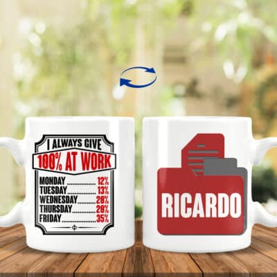 11 oz. White Mug