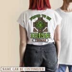 Man and woman in white t-shirt jeans