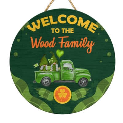Wooden Door Sign
