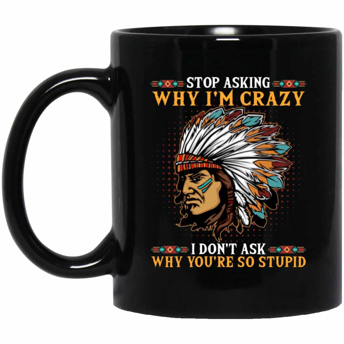 11 oz. Black Mug