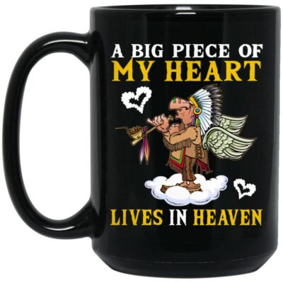 15 oz. Black Mug