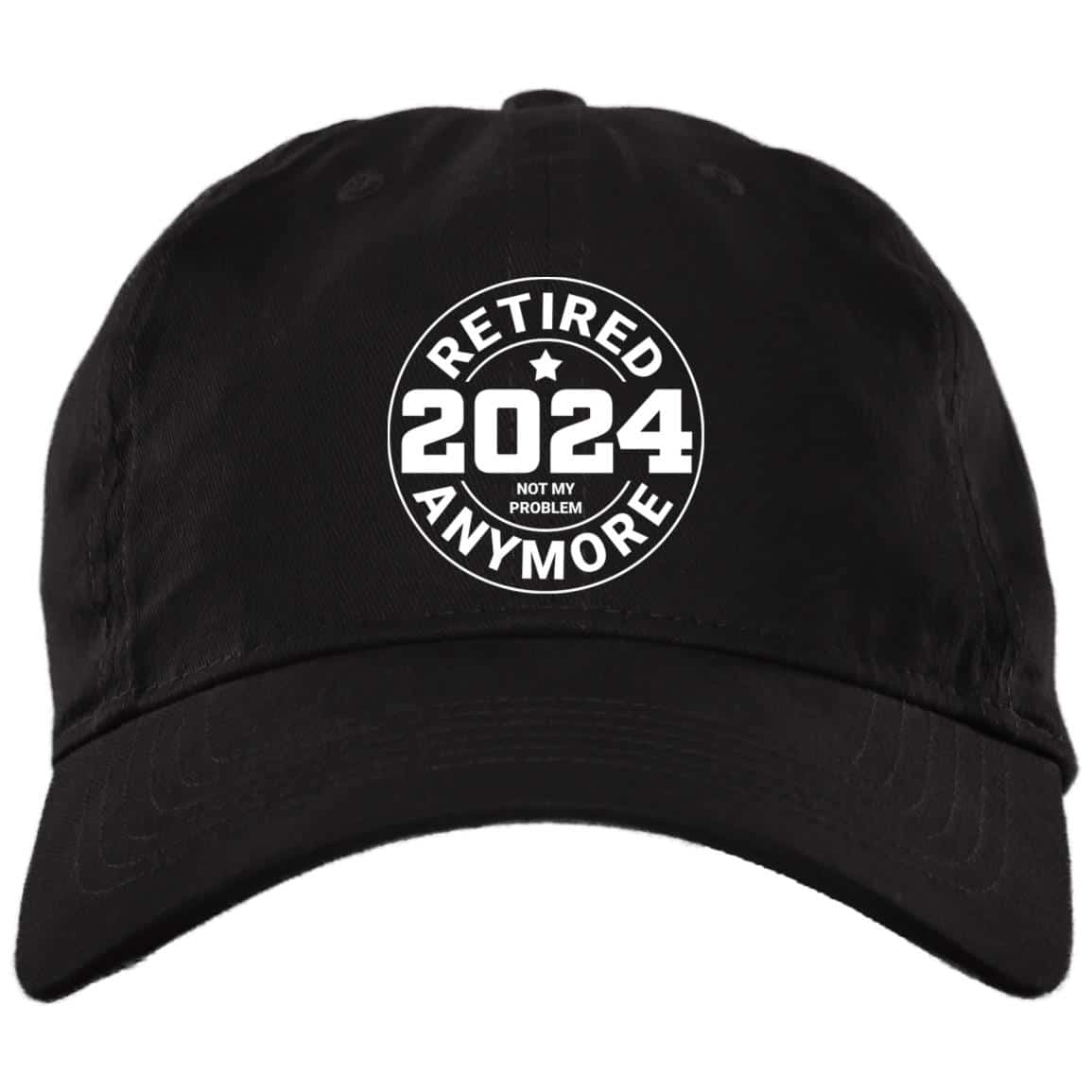 HAT (OFFICIAL), Black, Brushed Twill Dad Cap