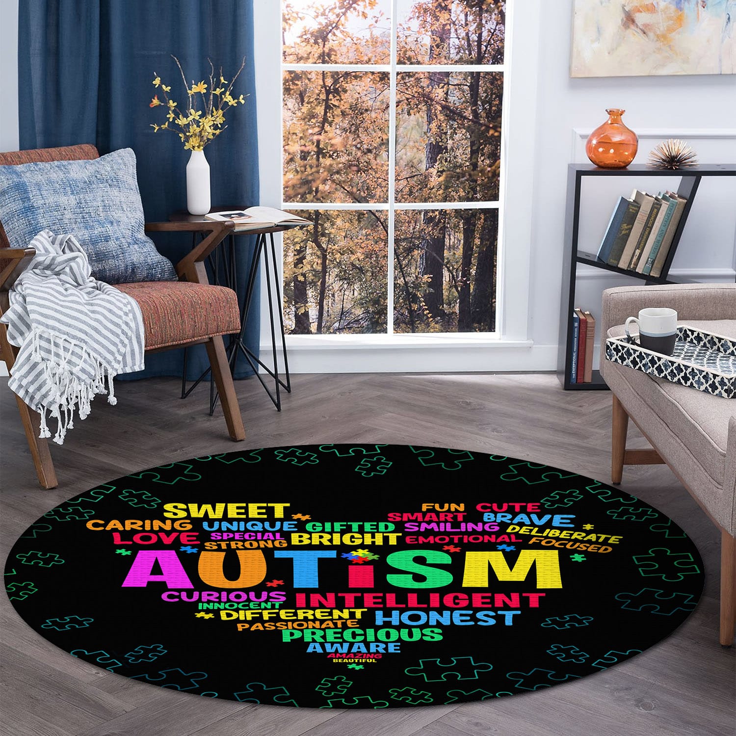 Round Rug Mockup 5