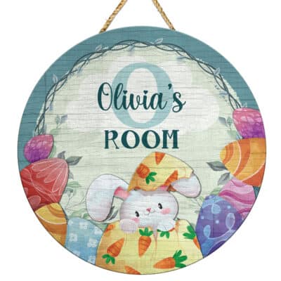 Wooden Door Sign