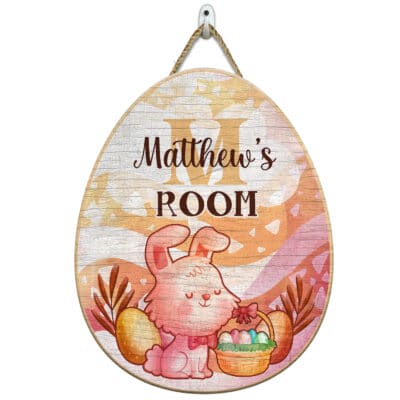 Wooden Door Sign