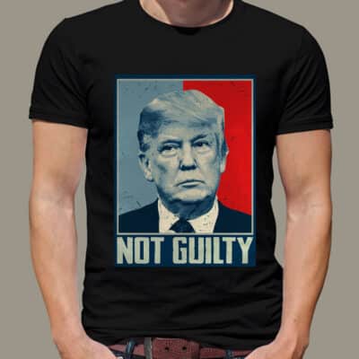 NOT Guilty Trump 2024 MAGA T-Shirt - Free Trump I Stand With Trump Tee Shirt