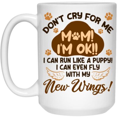 15 oz. White Mug