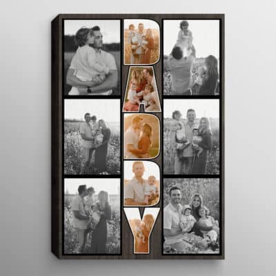 0.75'' Framed Canvas