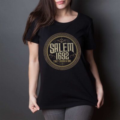 Salem 1692 They Missed One T-Shirt - Funny Witches Halloween Tee Shirt