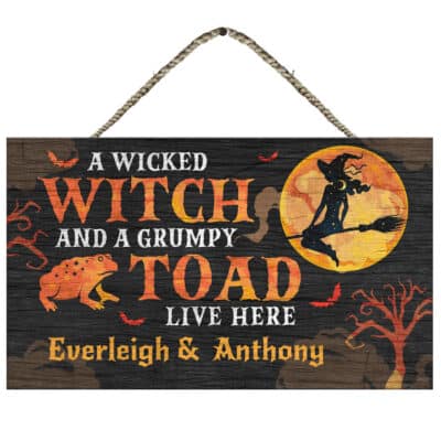 Wooden Door Sign