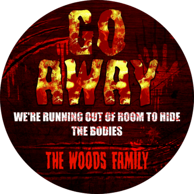 Wooden Door Sign