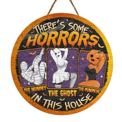 Wooden Door Sign