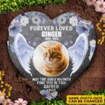 Personalized Forever Loved May The Sun's Warmth Find You In This Sacred Spot Memorial Stone - Pet Memorial Gifts