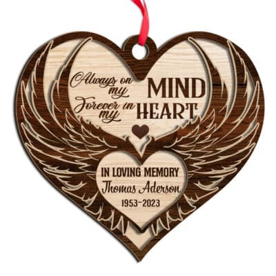 2 Layered Wood Ornament