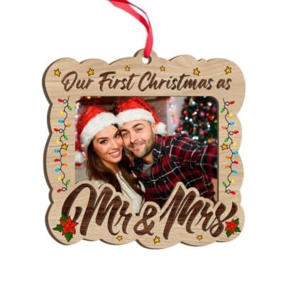 2 Layered Wood Ornament