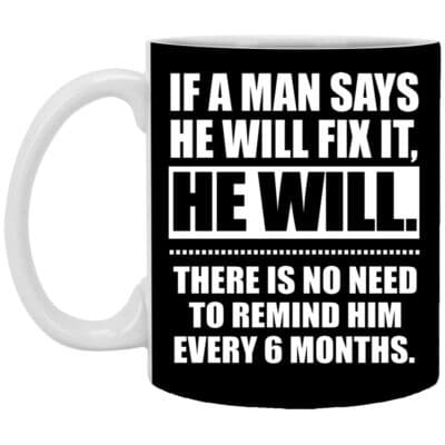11 oz. White Mug