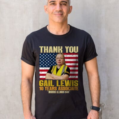 Alternative view of Thank You Gail Lewis 10 Years Associate T-Shirt