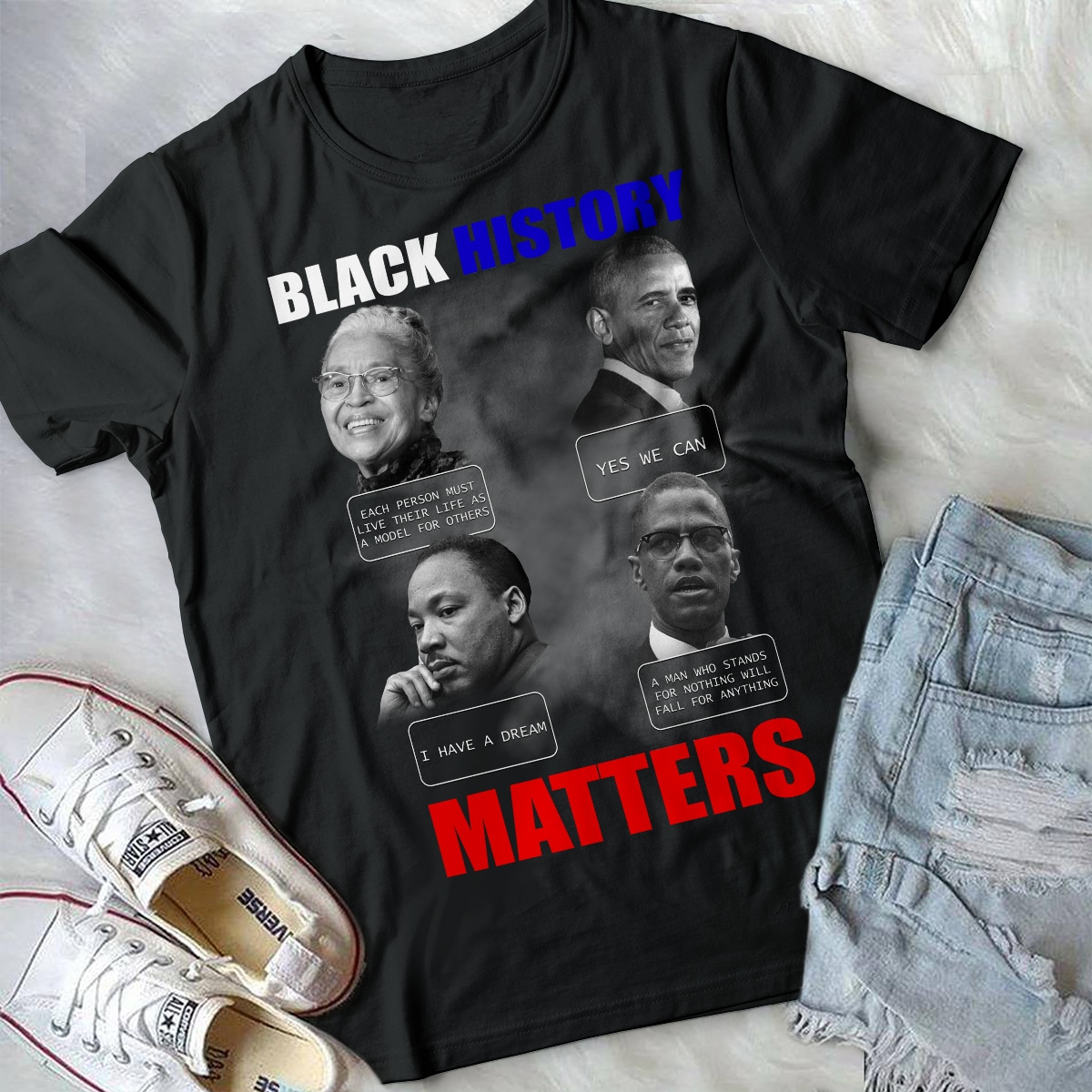 2VT. Black History Matters shirt mk3