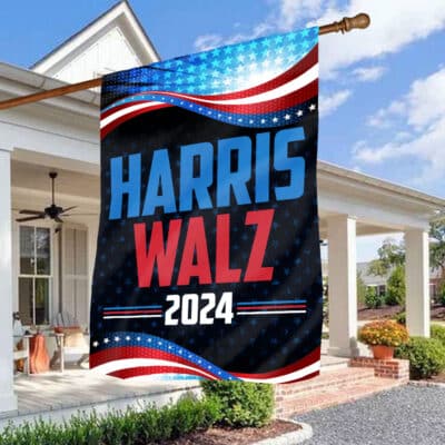 Kamala Harris Waltz 2024 Flag - Kamala Harris For President Flags for Indoor Outdoor - Kamala Harris For The People Yard Home Decor