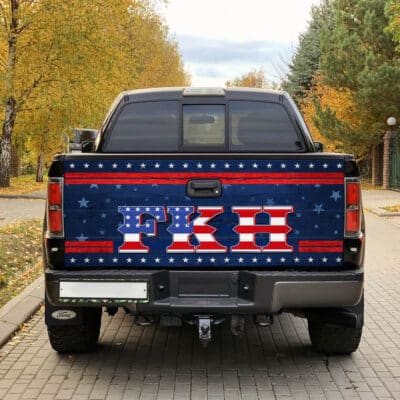 Alternative view of FKH Funny Kamala Harris Truck Tailgate Decal Sticker Wrap - Vinyl Graphic Decal Bumper Sticker