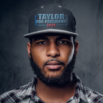 Alternative view of Taylor For President 2024 Funny Political Embroidered Twill Hat Adjustable Cap For Men Women