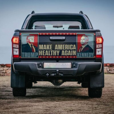 Kennedy Trump Make America Healthy Again Truck Tailgate Decal Sticker Wrap - Vinyl Graphic Decal Bumper Sticker