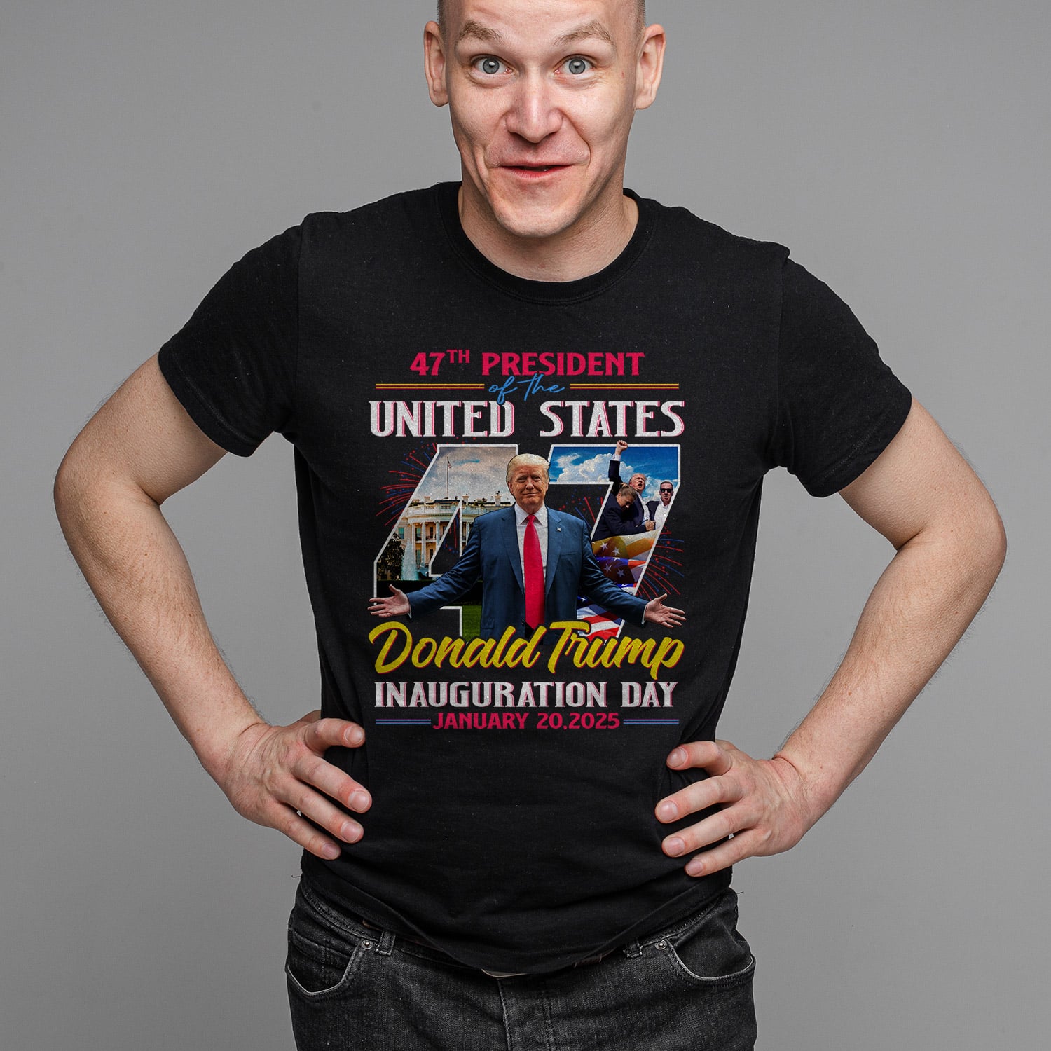 2VT. Trump Inauguration Day shirt mk2