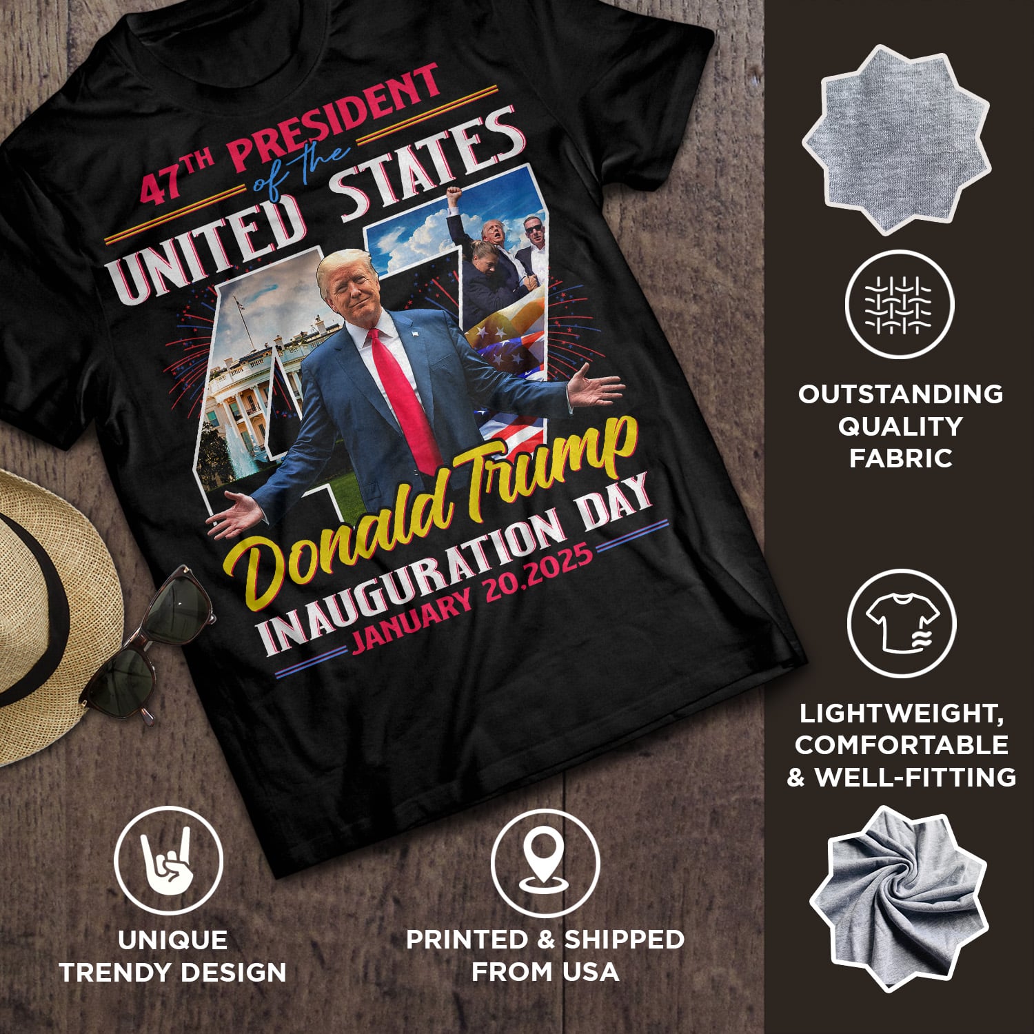 2VT. Trump Inauguration Day shirt mk5