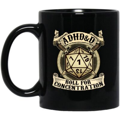 11 oz. Black Mug
