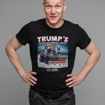 Trump's Snowflake Removal Service Est 2024 T-Shirt - Trump For President Inauguration Day Shirt
