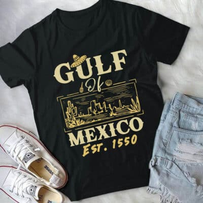 Gulf of Mexico EST 1550 T-Shirt – Gulf of Mexico Forever Shirt