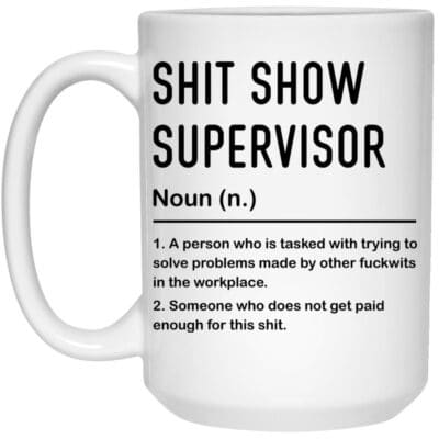 15 oz. White Mug