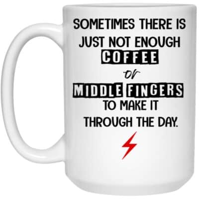 15 oz. White Mug