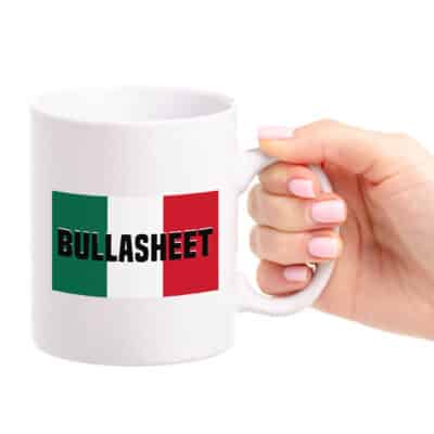 Bullasheet Black White Coffee Mug - Beer Stein - Color Changing Mug