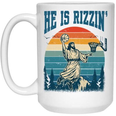 15 oz. White Mug