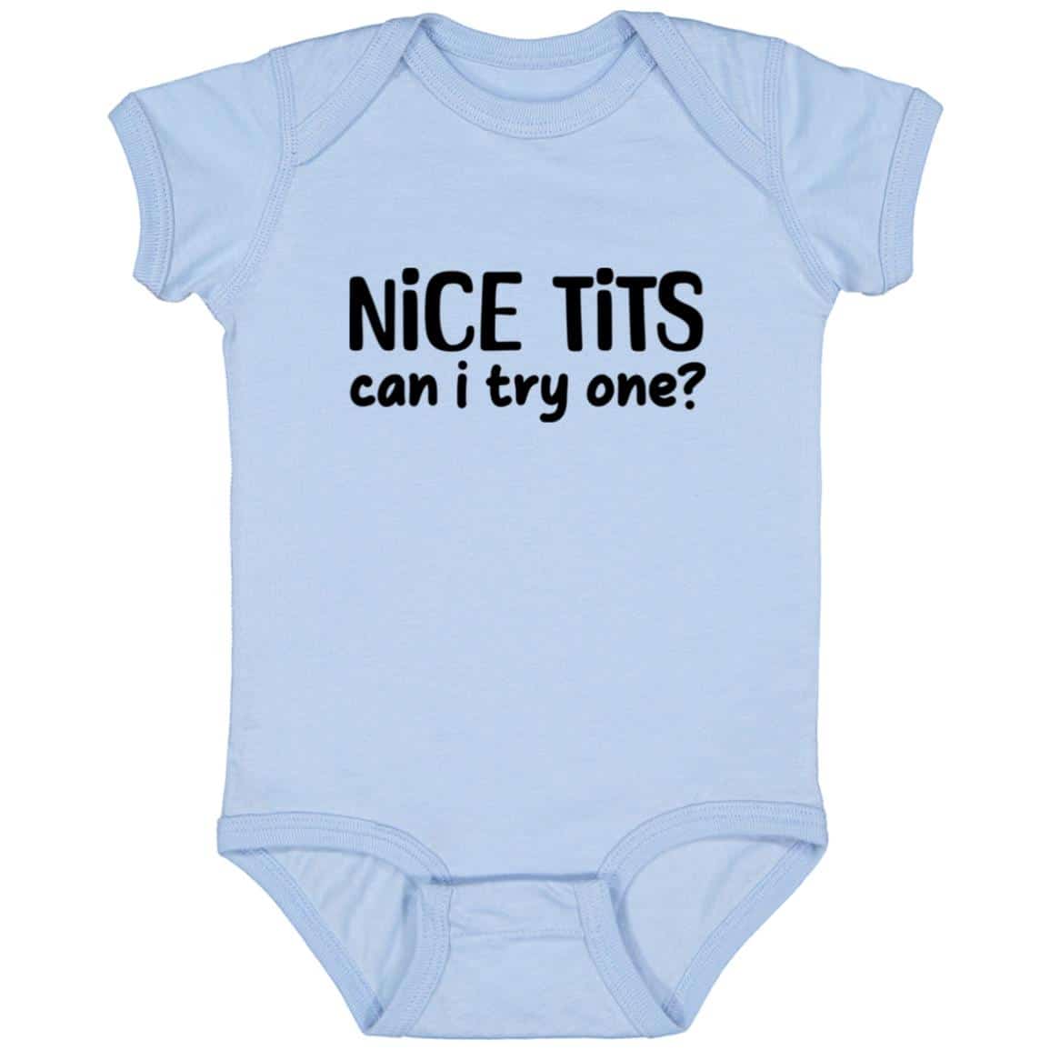 4424 Infant Fine Jersey Bodysuit, Light Blue, Infant Fine Jersey Bodysuit