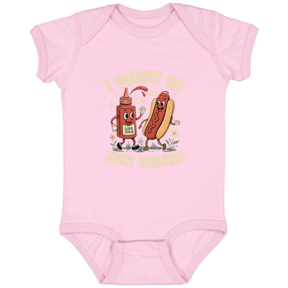 Infant Baby Bodysuit, Pink, Infant Baby Bodysuit