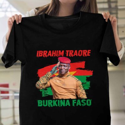 Alternative view of Burkina Faso Ibrahim Traore Thomas Sankara T-Shirt - I Stand With Ibrahim Traore Shirt