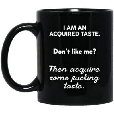 11 oz. Black Mug