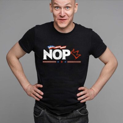 Alternative view of NOP No Kings In America Patriotic Protest Political T-Shirt