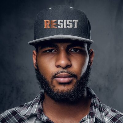 Alternative view of Resist No Kings In America Patriotic Protest Political Embroidered Twill Hat Adjustable Cap For Men Women