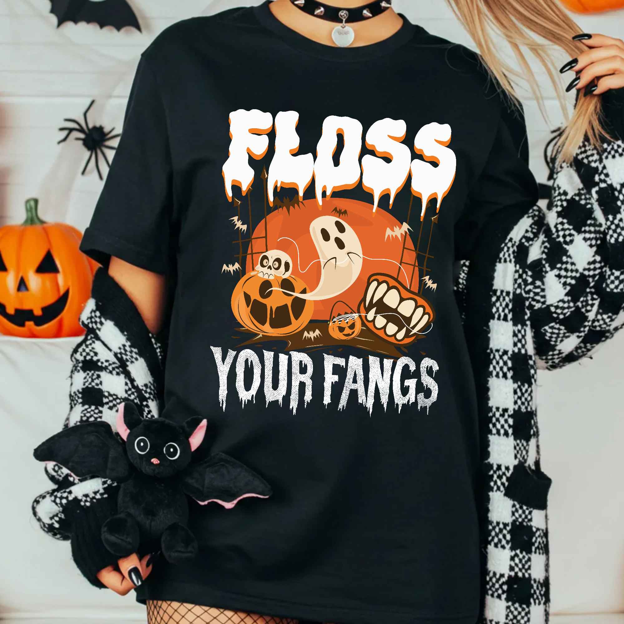 17VT. Floss Your Fangs shirt mk3
