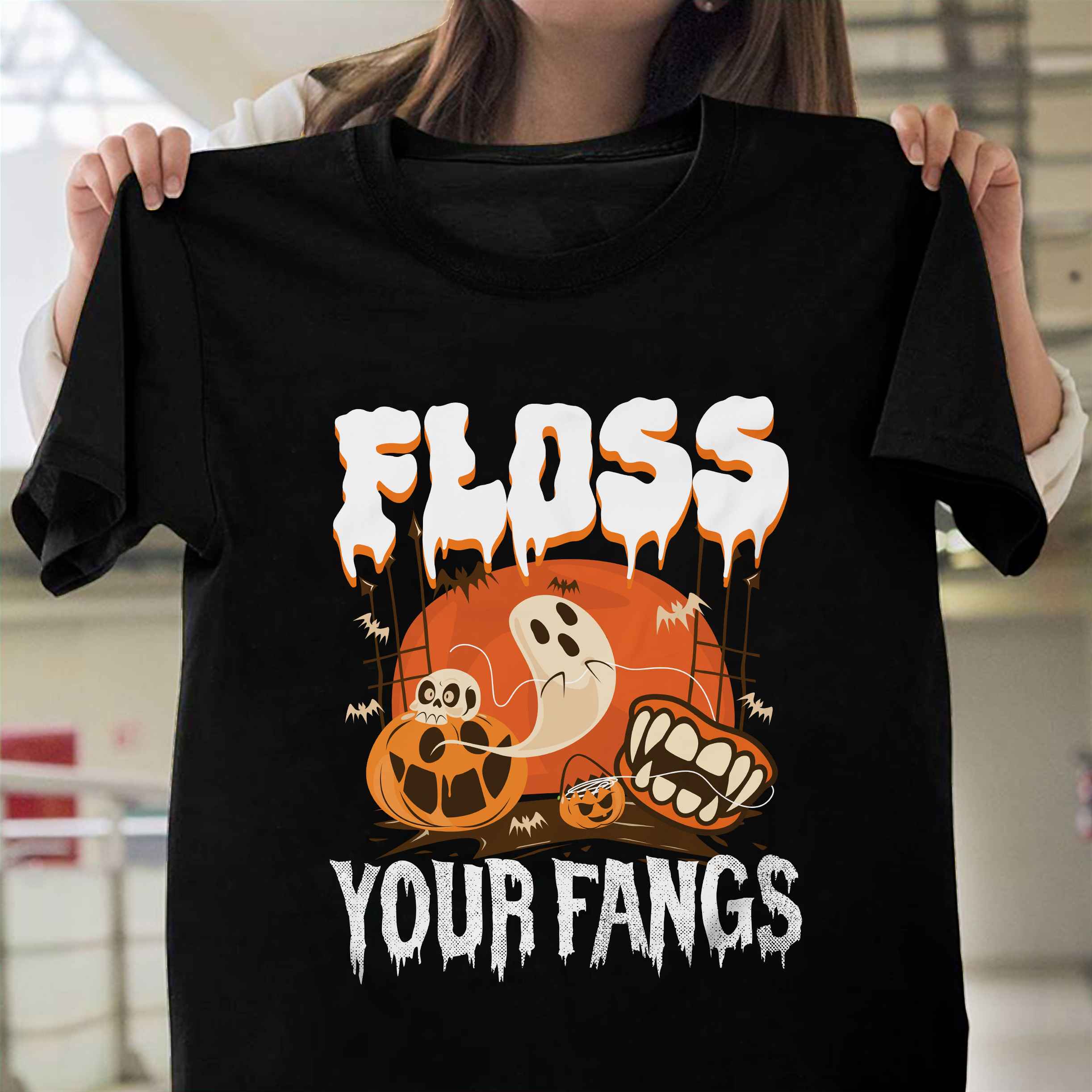 17VT. Floss Your Fangs shirt mk4