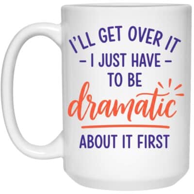 15 oz. White Mug