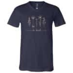 Be Kind Unity Day Orange Shirt Anti Bullying Kids Boho T-Shirt, Navy, V-Neck T-Shirt