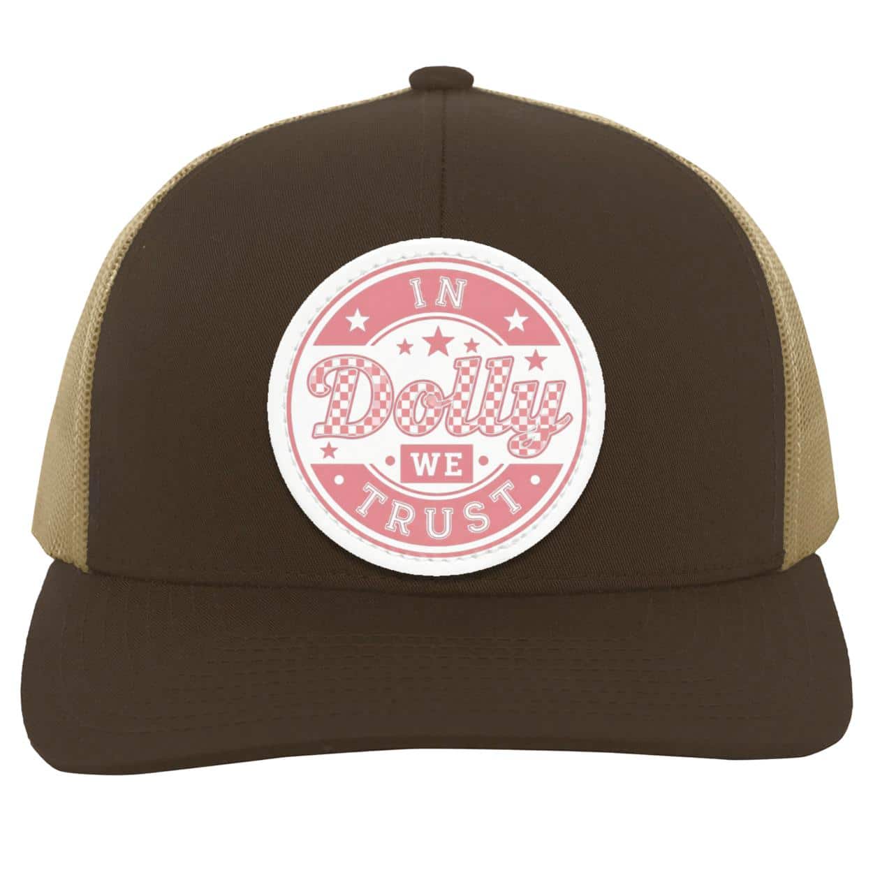 104C Trucker Snap Back, Brown/Khaki,