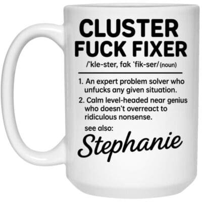 15 oz. White Mug