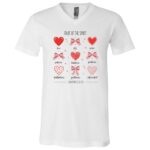 Fruit of The Spirit Christian Hearts Galatians 5:22-23 T-Shirt - V-Neck Shirt, White, V-Neck T-Shirt Fruit of The Spirit Christian Hearts Galatians 5:22-23 T-Shirt - V-Neck Shirt, White, V-Neck T-Shirt