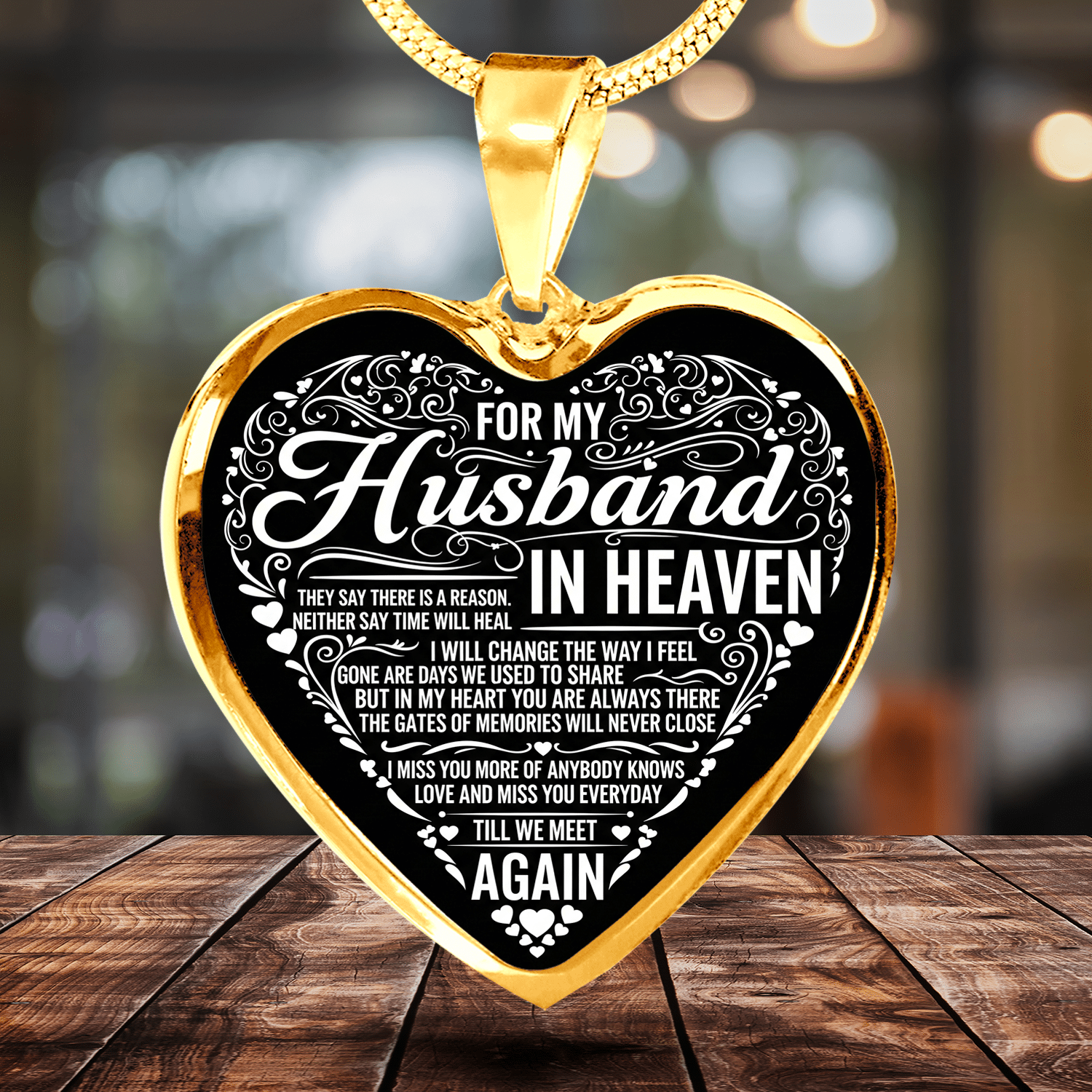 For My Husband Necklace MK 2